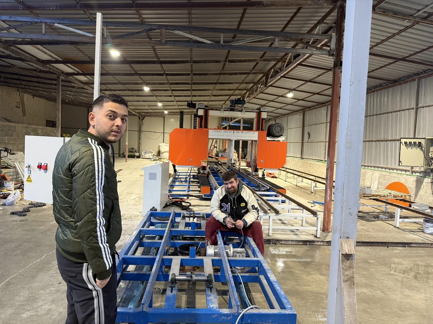 CLC production equipment at the HENGDE Albania project