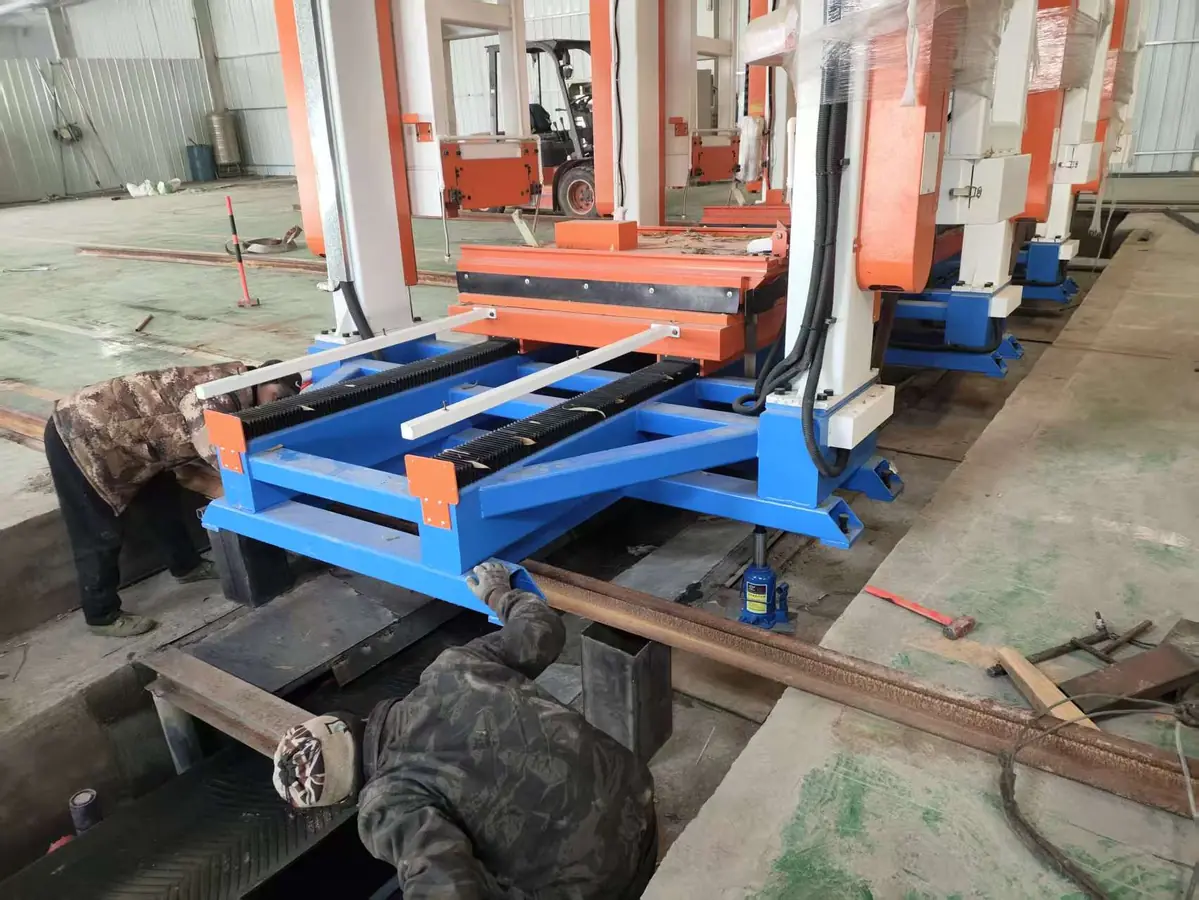 Production equipment prepared before delivery for the Lanzhou project