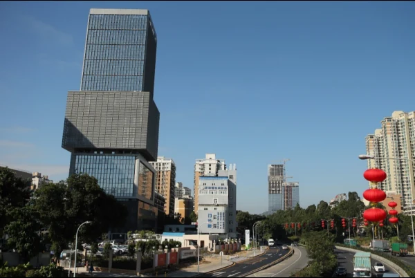 Shenzhen city view in the HENGDE branch development archive