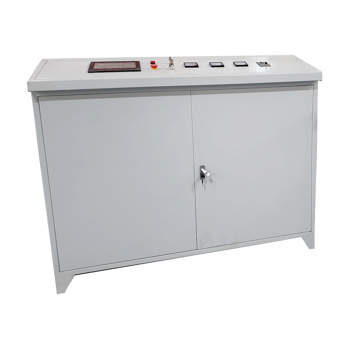 PLC main control cabinet reference media from documented equipment records