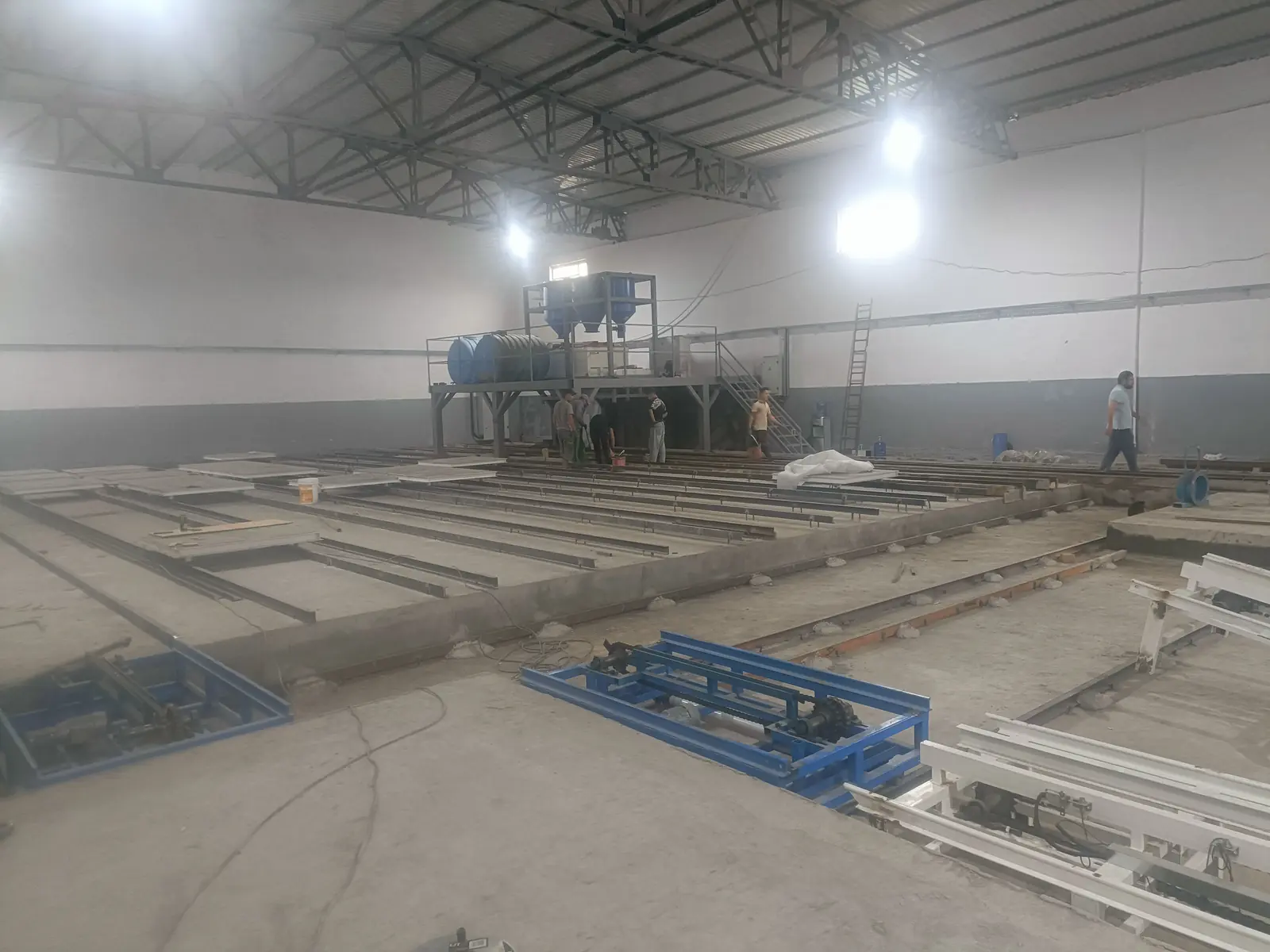 HENGDE overseas equipment installation at the Uzbekistan customer site