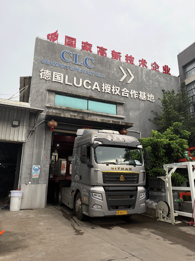 HENGDE lightweight wall panel production equipment prepared for shipment to Mongolia