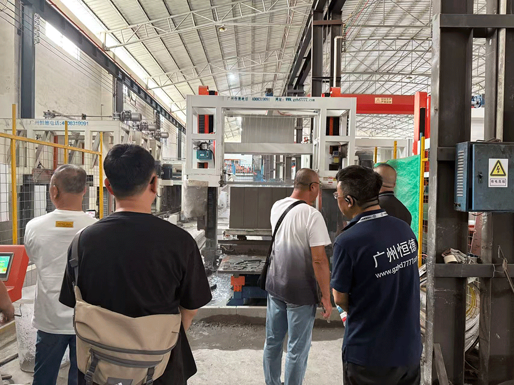 HENGDE Guyana cutting system project signing and factory review — project signing image 3