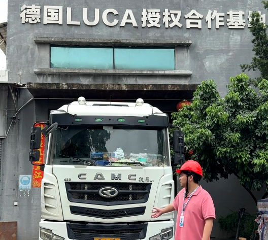 HENGDE clc / foamed concrete block production equipment prepared for shipment to Indonesia — equipment shipment image 1
