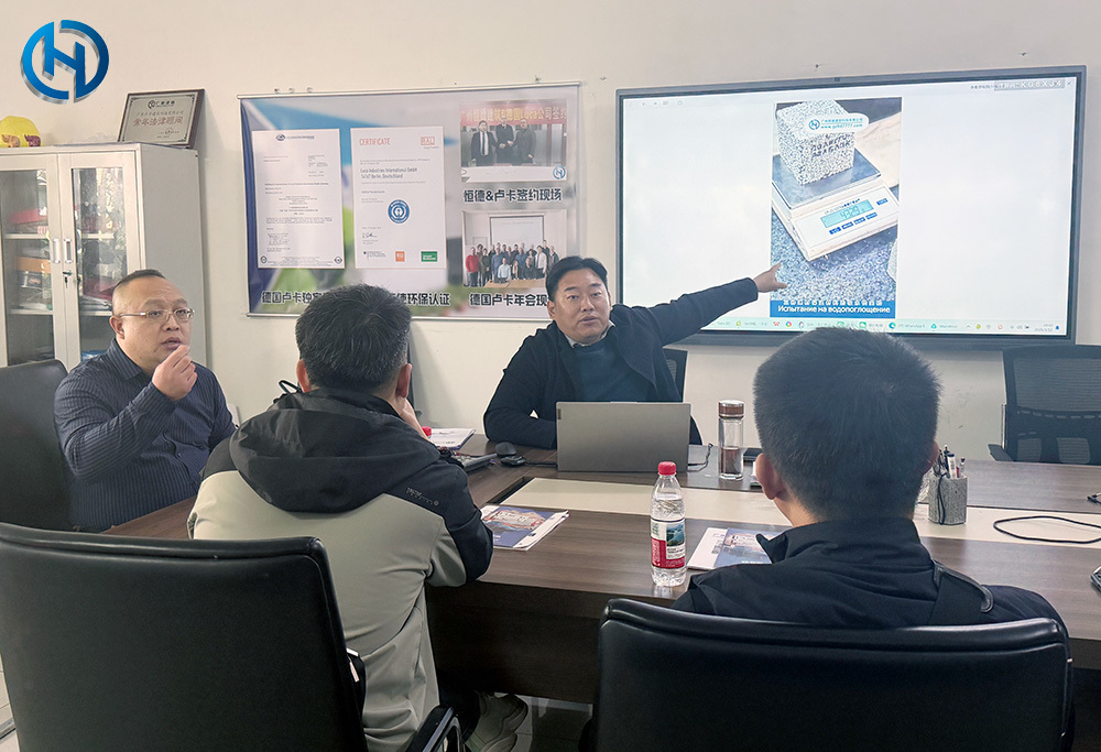 Gansu Wuwei lightweight block line retrofit record