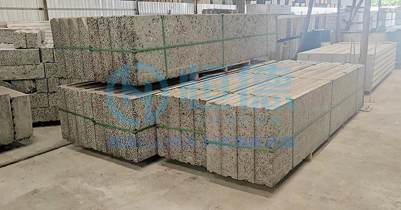 Hainan Ceramsite Wall Panel Cutting Project - real project image 3