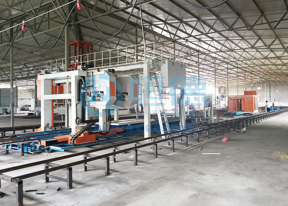 Henan Reinforced Lightweight Wall Panel Line Project - real project image 4