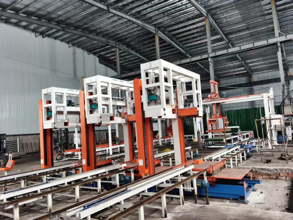 HENGDE cutting and handling equipment installed at the Ordos NAAC block project