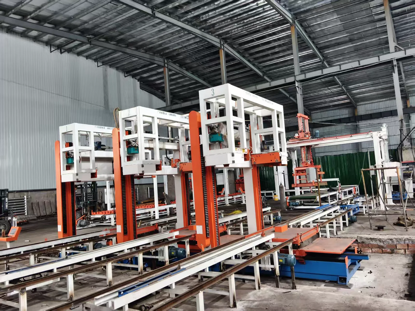 HENGDE cutting and handling equipment installed at the Ordos NAAC block project
