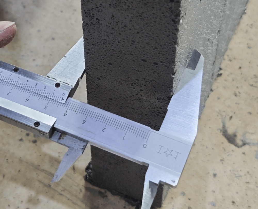 HENGDE fire-door core panel production and cutting test — factory test and production image 2