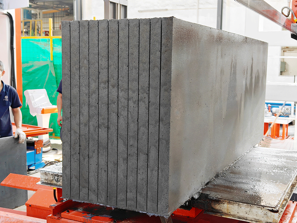 HENGDE fire-door core panel production and cutting test — factory test and production image 4