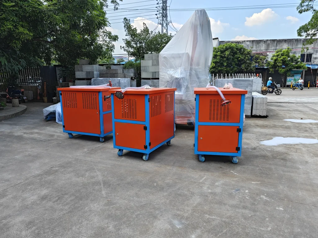 HENGDE physical foaming machine for a CLC production route