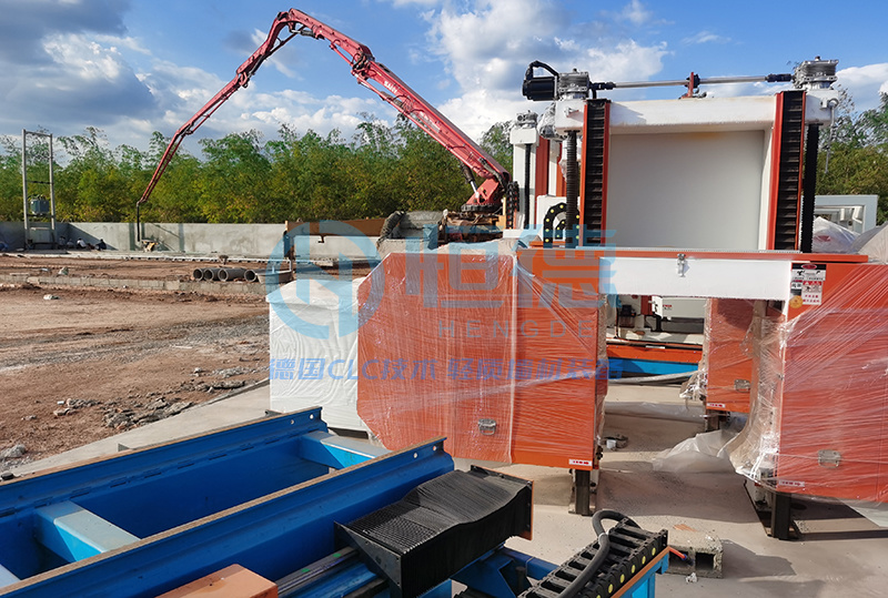 Laos NAAC Lightweight Block Line Installation Project - real project image 4