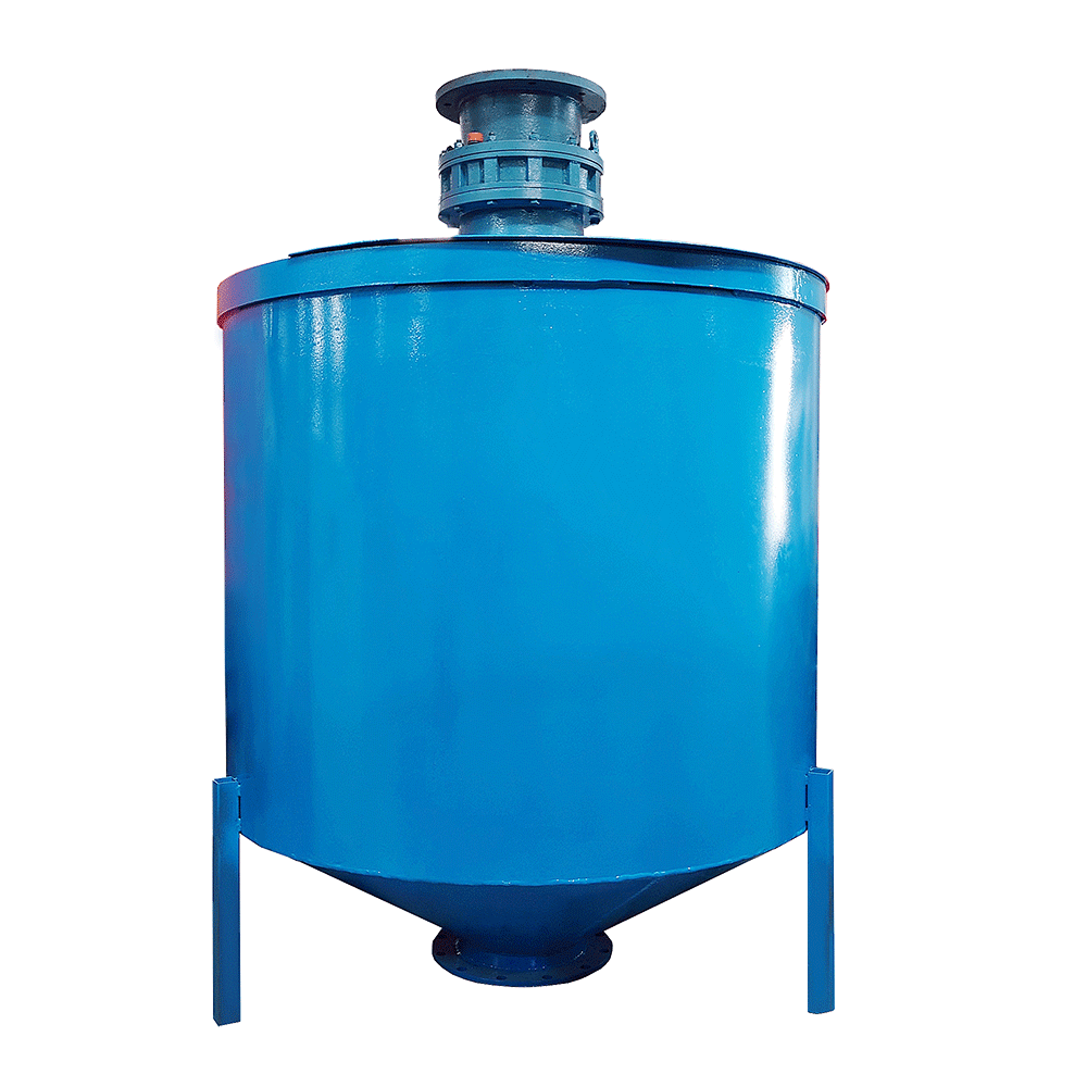 Aggregate mixing and dosing station — blue equipment model reference