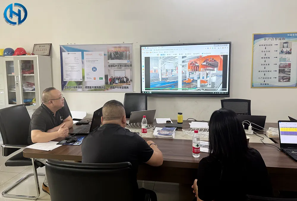 HENGDE project discussion with the Cote d’Ivoire customer