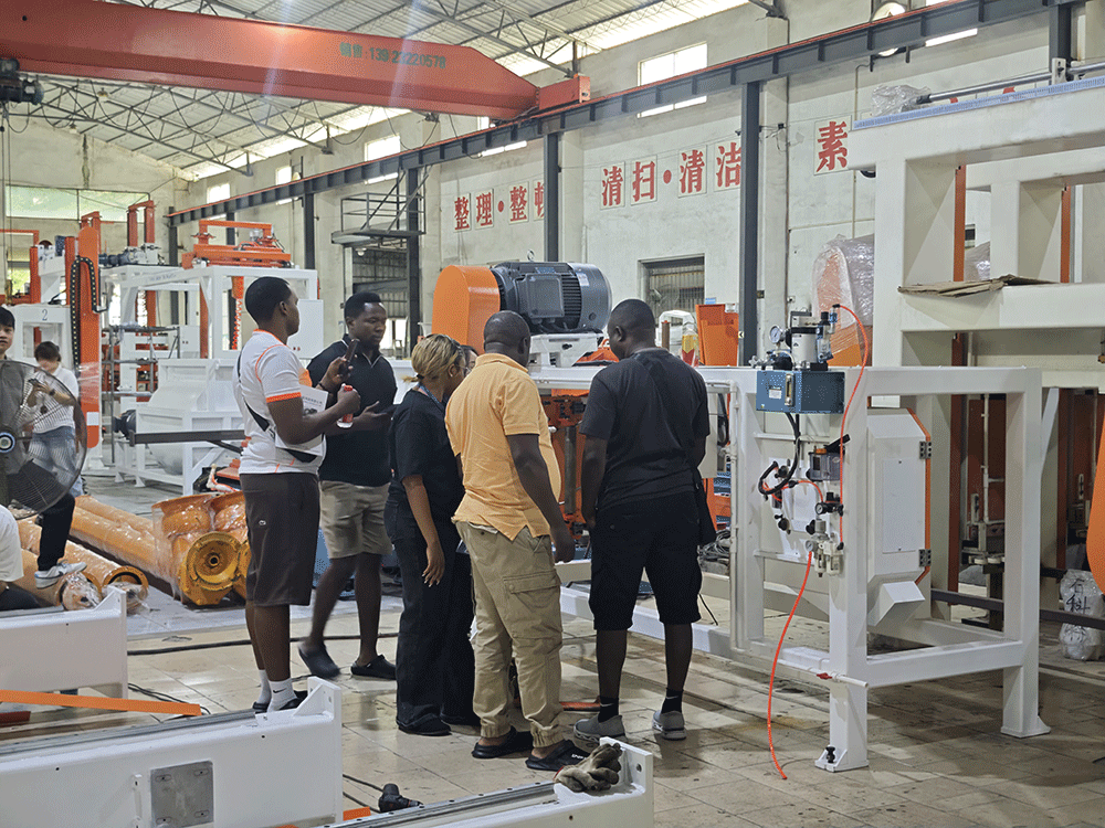 Article image: Burundi client return visit to Guangzhou HENGDE for lightweight block project