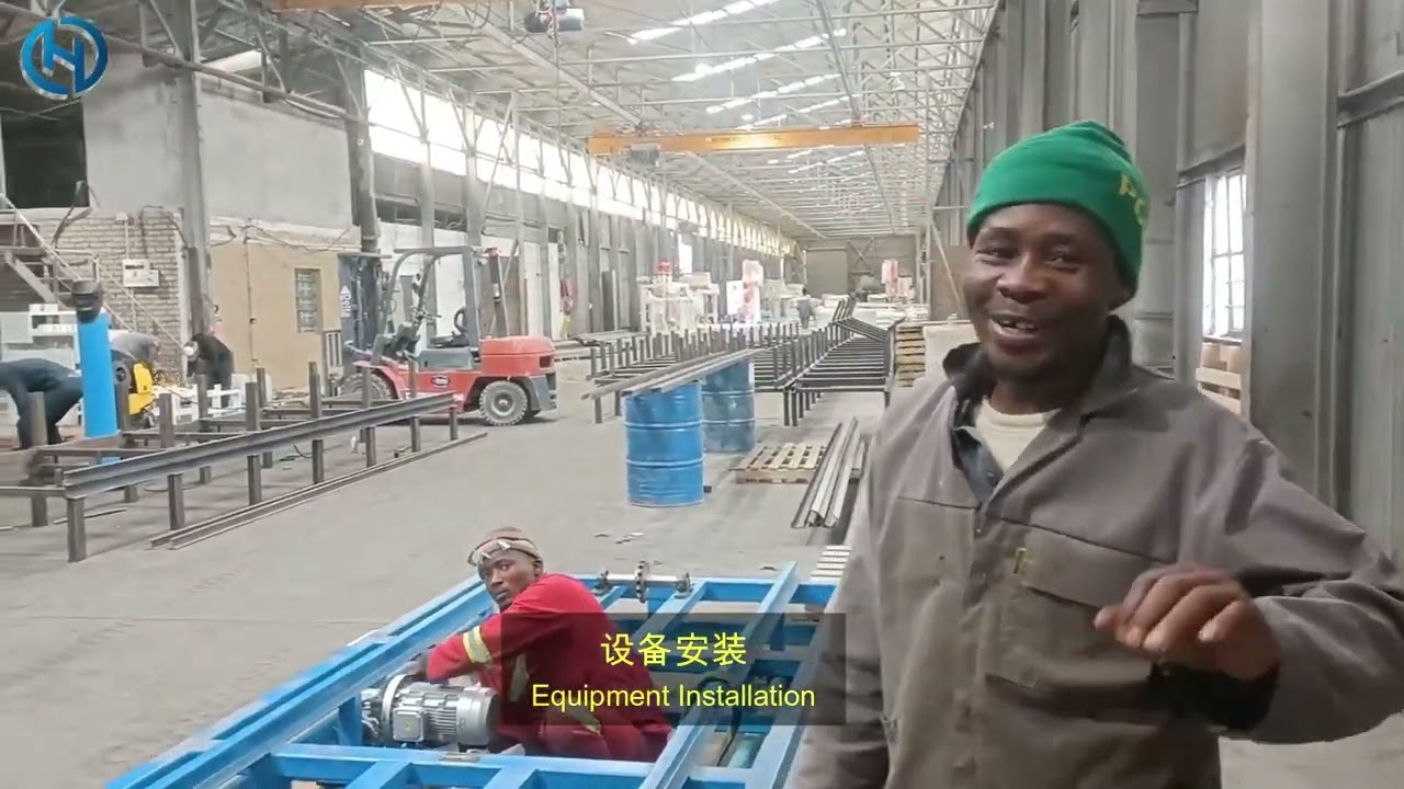 Guangzhou Hengde South Africa CLC Block Production Line Customer Case Study