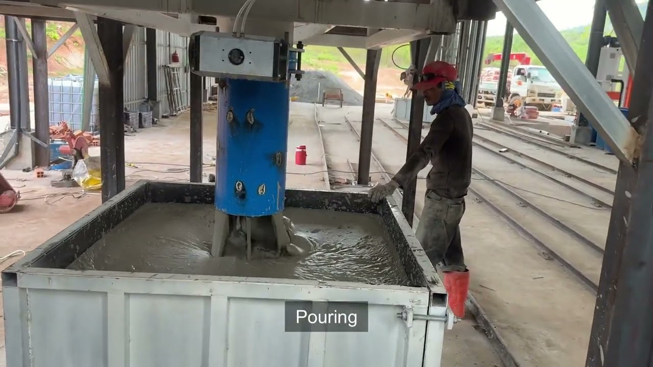 Lightweight Brick Equipment Project for a Cambodian Client