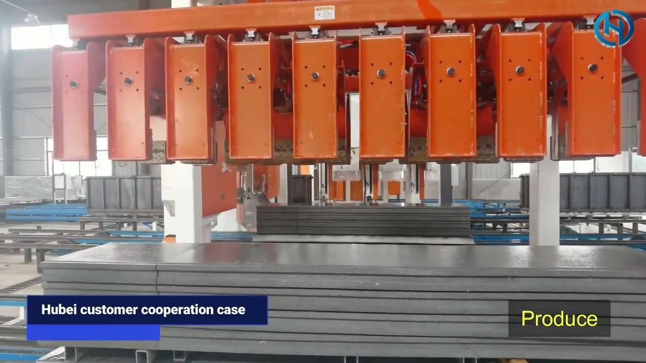 Lightweight Partition Wall Panel Production Line for a Client in Hubei