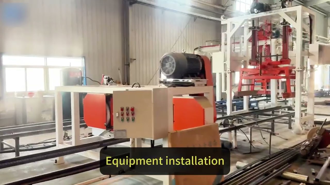 Self-Insulating Block Production Line Project for a Client in Lanzhou, Gansu